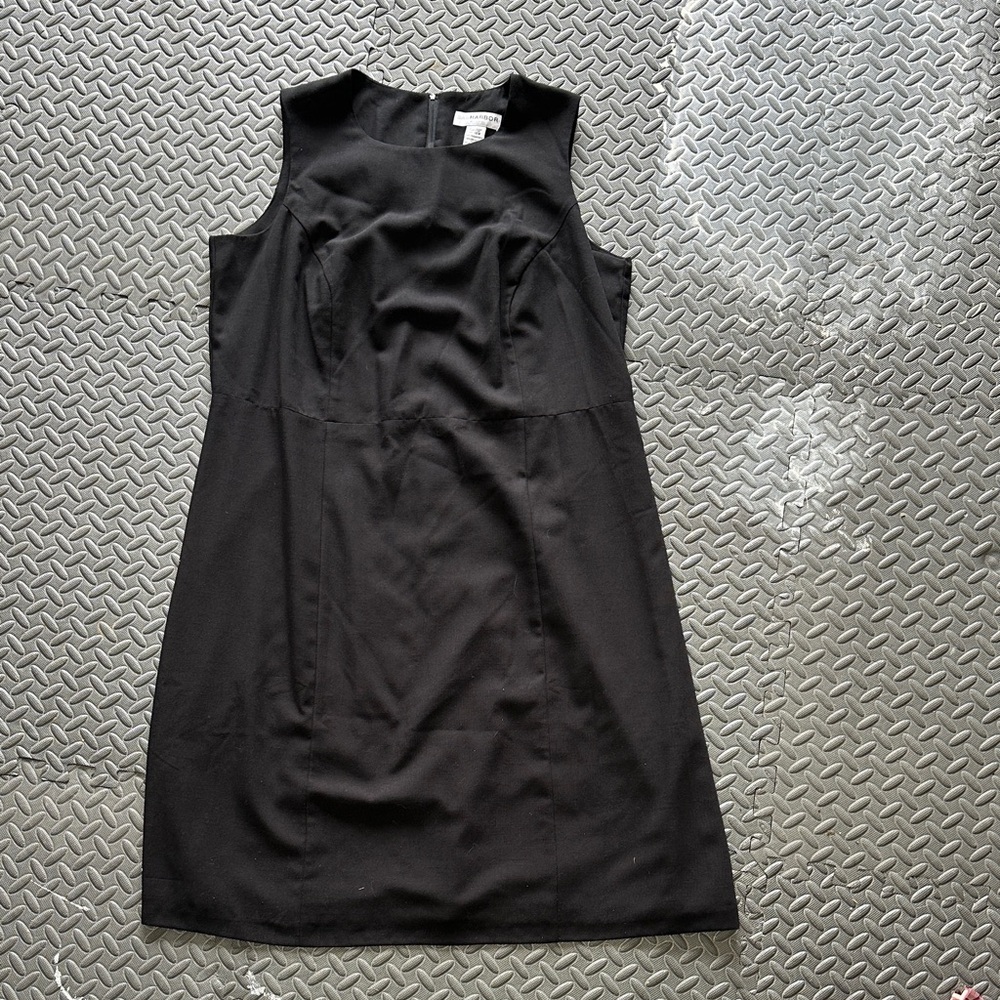 Sag Harbor Black Sleeveless Sheath Dress